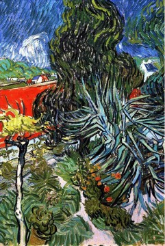 Vincent Van Gogh Painting - El jardín del doctor Gachet en Auvers sur Oise Vincent van Gogh